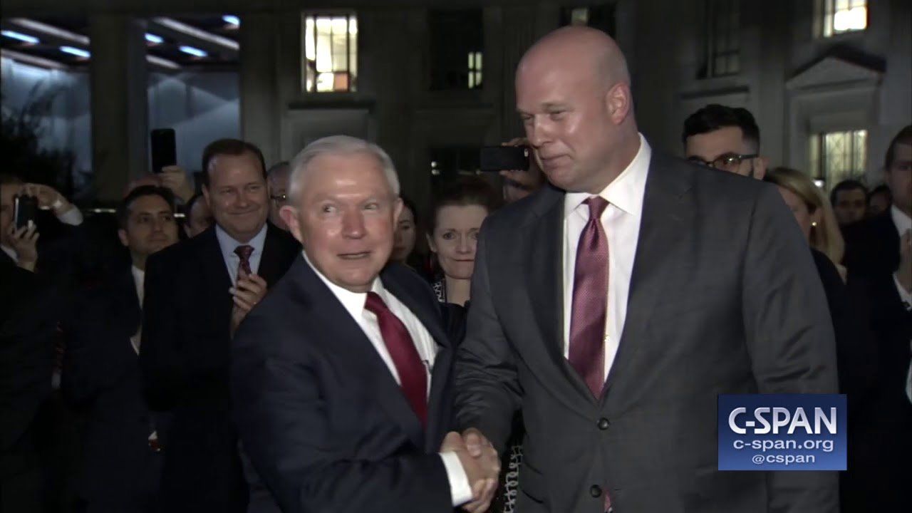 Jeff Sessions departs Department of Justice following resignation (C-SPAN)