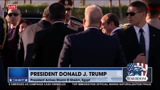 POTUS EXITS AIR FORCE ONE