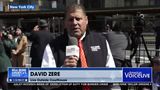 David Zere Reports Outside Manhattan Courthouse Following President Trump’s Arrival