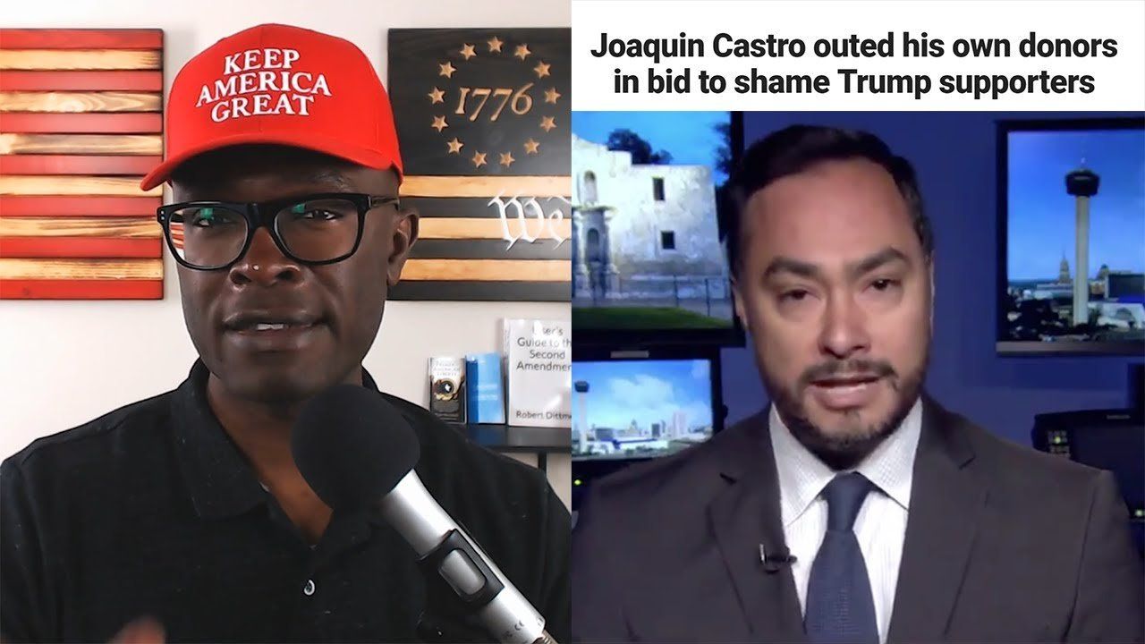 Joaquin Castro LEAKS List of Trump Donors on TWITTER!