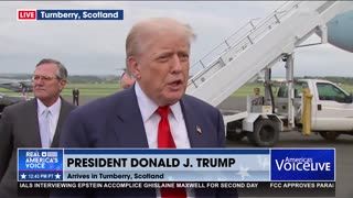 POTUS RESPONDS TO MACRON COMMENTS