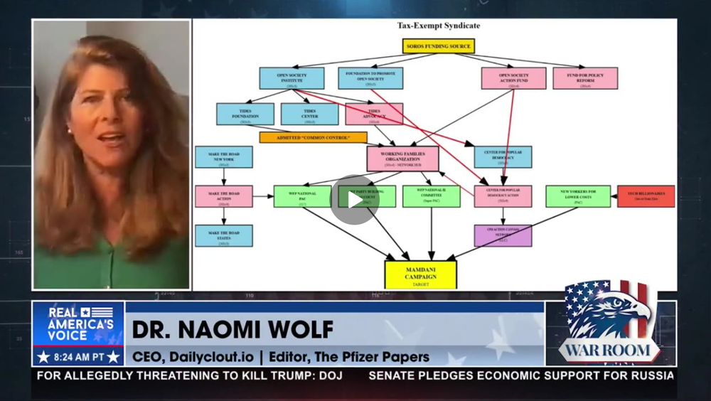 DR. NAOMI WOLF: FOLLOW THE SOROS MONEY