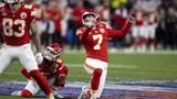 Kansas City Chiefs' kicker sees surge in jersey sales following graduation speech