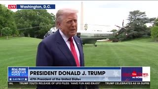TRUMP ON HIS MEETING WITH BRAZIL’S PRESIDENT