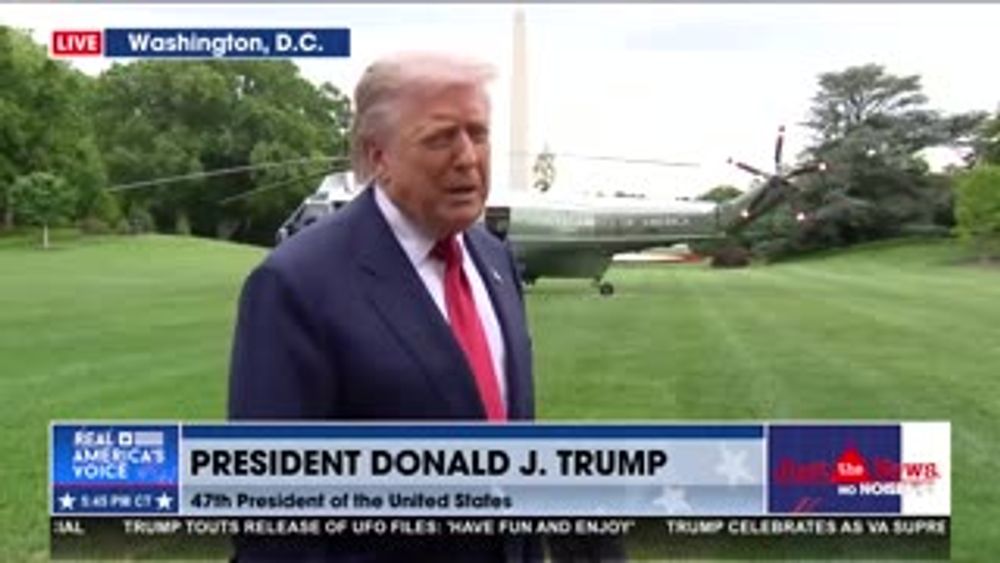 TRUMP ON HIS MEETING WITH BRAZIL’S PRESIDENT