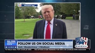 POTUS ON THE MANHUNT FOR CHARLIE KIRK’S KILLER