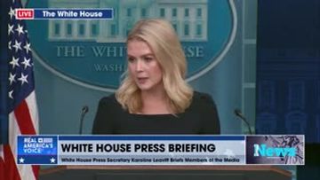 KAROLINE LEAVITT TELLS REPORTER TO LOOK UP DEFINITIONS