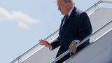 Trump touches down in Geneva for G7 meeting