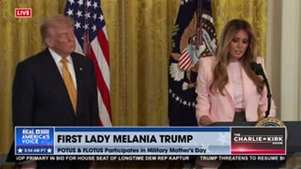 FLOTUS REMINDS AMERICANS OF POTUS' EMPATHY TO OUR US MILITARY