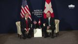 President Trump Participates in a Bilateral Meeting with the President of the Swiss Confederation