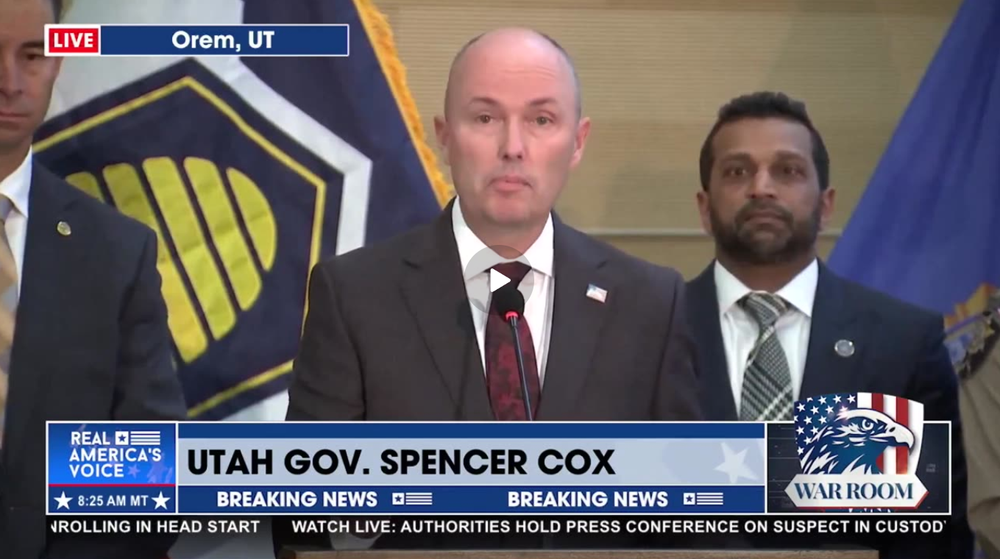 UTAH GOV. COX' MESSAGE TO YOUTHS