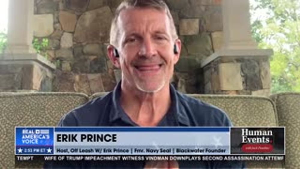 ERIK PRINCE DOESN'T THINK THE FEDS CAN KEEP TRUMP SAFE