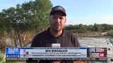 BEN TEARS UP THINKING ABOUT HIS DAUGHTERS AS HE REPORTS FROM THE GUADALUPE RIVER