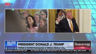 "WE ARE DOING VERY WELL IN IRAN...I THINK THAT MILITARY MOTHERS WOULD WANT TO HEAR THAT"