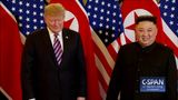 President Trump and North Korean leader Kim Jong Un (C-SPAN)