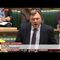 Chris Leslie comforts Ed Balls at Treasury Questions