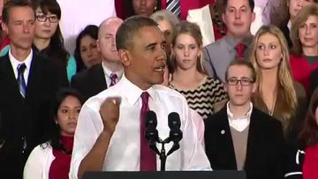 Obama touts manufacturing in North Carolina, as Sen. Kay Hagan is absent