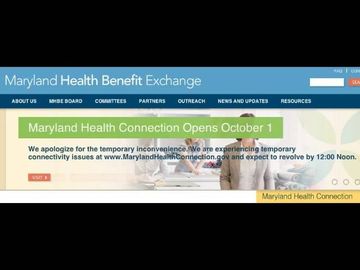Maryland health exchange customer support