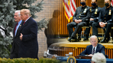 TRUMP PAYS HIS RESPECTS WHILE BIDEN DISPLAYS DISRESPECT