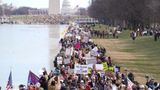 Marchers rally in Washington against vaccine mandates