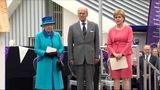 Nicola Sturgeon sings God Save the Queen