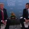 President Trump Participates in a Bilateral Meeting with the President of the French Republic