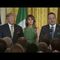 President Trump Delivers Remarks at the Shamrock Bowl Presentation by Prime Minister Varadkar