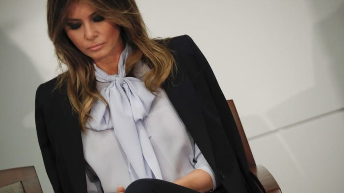 Melania Trump Says She’s One of Most Bullied People in the World