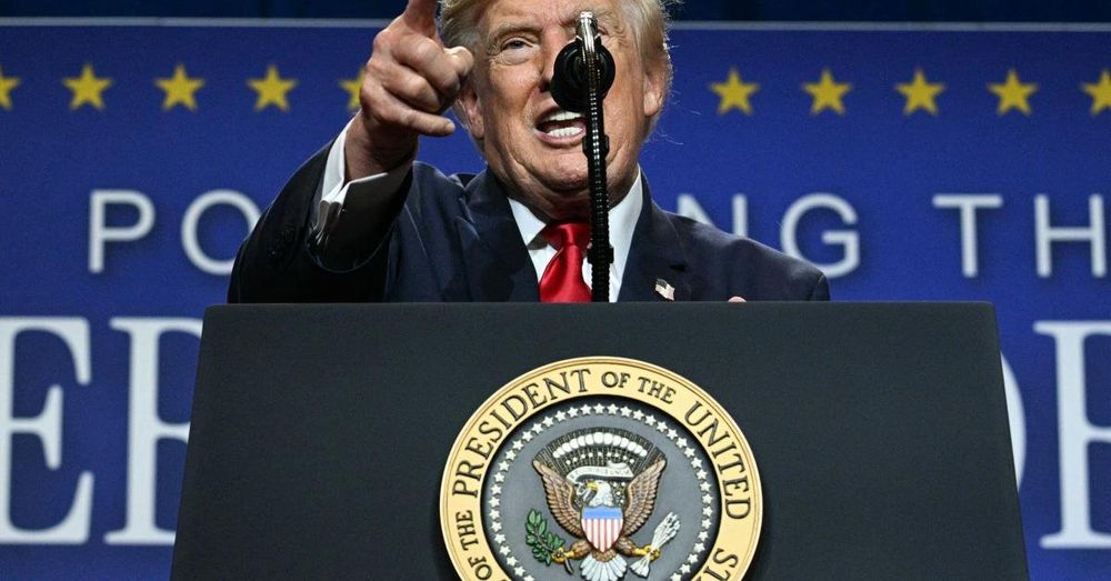 Trump says US will 'never be a socialist country' as he bashes Michigan's El-Sayed as 'man of hate'