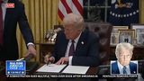 TRUMP CONTINUING TO SIGN EXECUTIVE ORDERS IN THE OVAL OFFICE