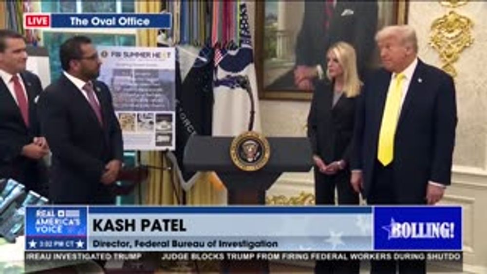 MR. PRESIDENT FOUND A WAY TO PAY FBI AGENTS DURING SHUTDOWN