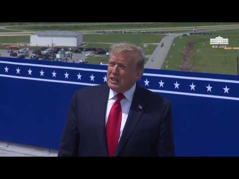 President Trump Delivers Remarks at the Viewing of SpaceX Demonstration Mission 2 Launch