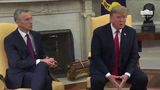 President Trump Meets with the Secretary General of the North Atlantic Treaty Organization