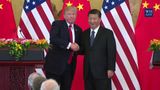 President Trump Delivers a Joint Press Statement with President Xi Jinping