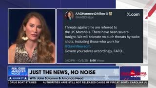 AAG HARMEET DHILLON IS GETTING DEATH THREATS
