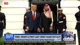 FANFARE AS SAUDI CROWN PRINCE WELCOMED BY POTUS
