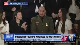 TRUMP HONORS BORDER AGENT ORTIZ