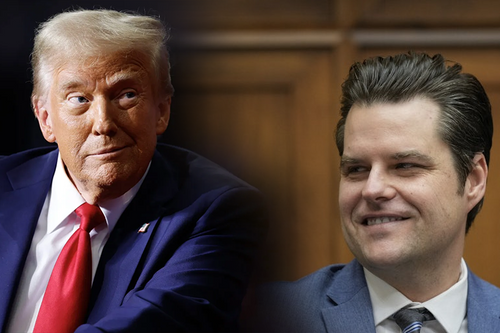 GAETZ WILL BE TRUMP’S WINGMAN AS ATTORNEY GENERAL