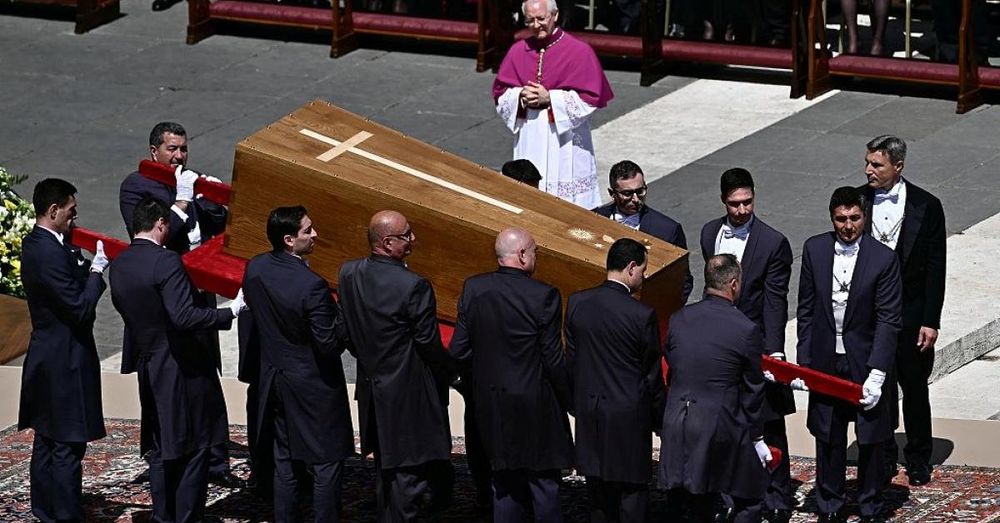 WATCH: Pope Francis' funeral takes place at St. Peter's Basilica