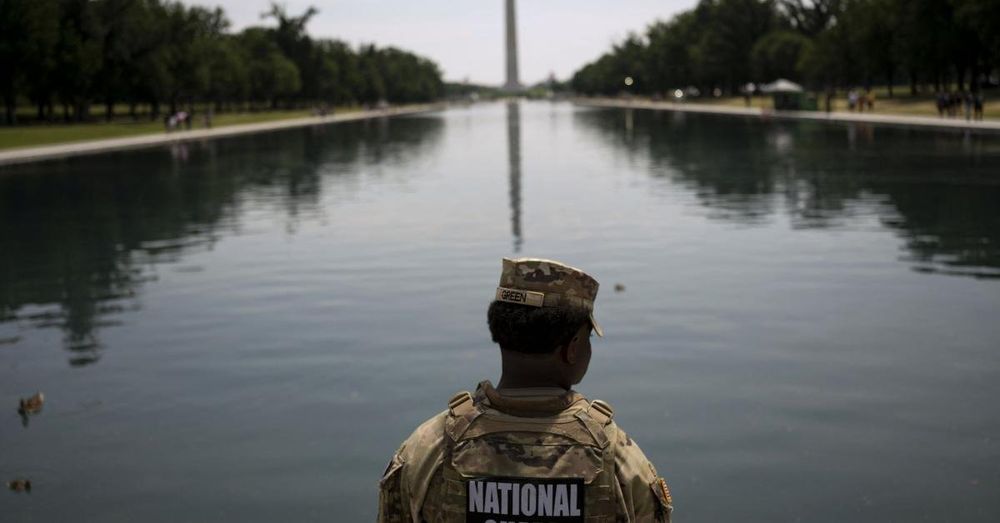 DC settles lawsuit for protester who followed National Guard playing Darth Vader theme song
