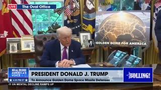 GOLDEN DOME TO BE CONSTRUCTED