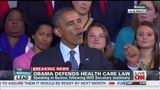 President Obama defends Obamacare