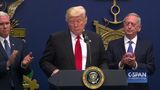 James Mattis is sworn in as Defense Secretary & President Trump signs executive actions (C-SPAN)