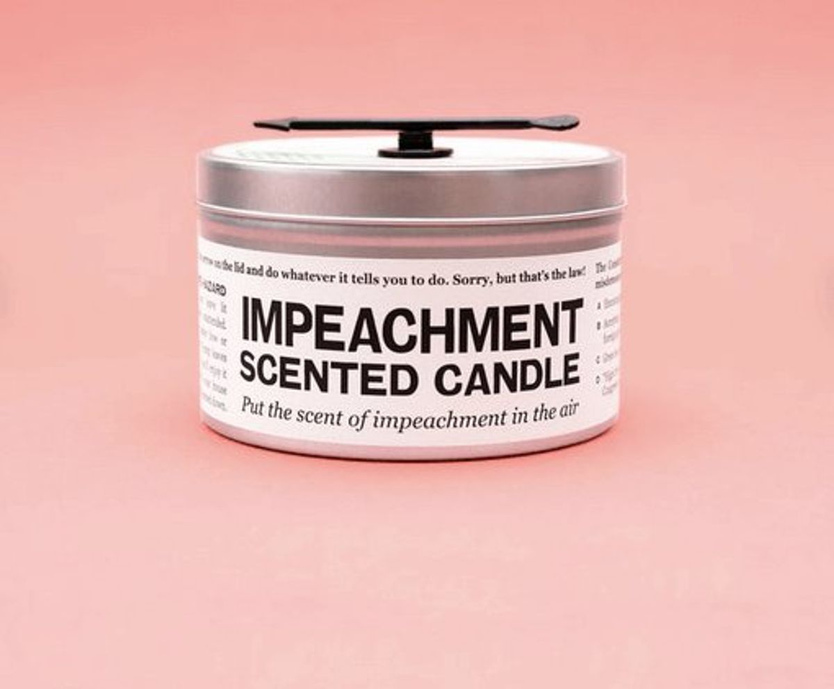 Impeachment Novelty Items Pop Up Online