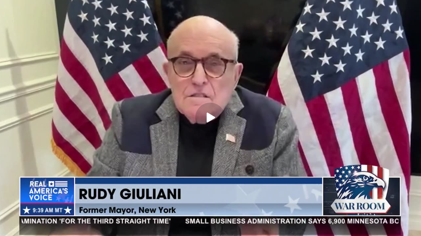 GIULIANI: “THIS GUY IS A COMPLETE PHONY”
