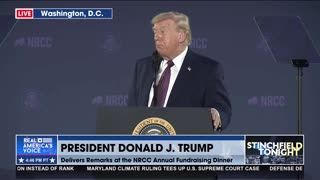 POTUS DELIVERS REMARKS AT THE NRCC ANNUAL FUNDRAISING DINNER
