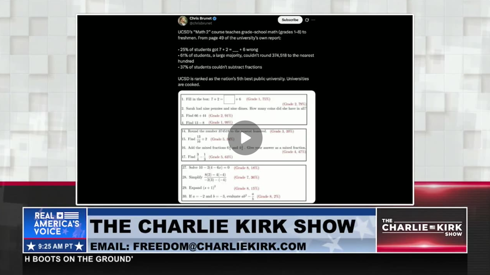 COLLEGE STUDENTS CANNOT DO BASIC MATH: ARGUMENT FOR TRAINING AMERICAN WORKERS