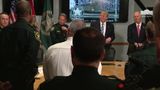 President Trump Participates in a Round Table with First Responders