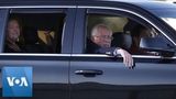 Bernie Sanders Returns to Vermont Home