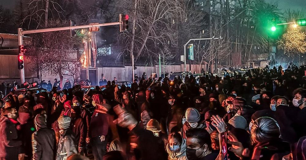 Iran supreme leader tells Trump to 'manage his own country' as protests result in at least 65 deaths